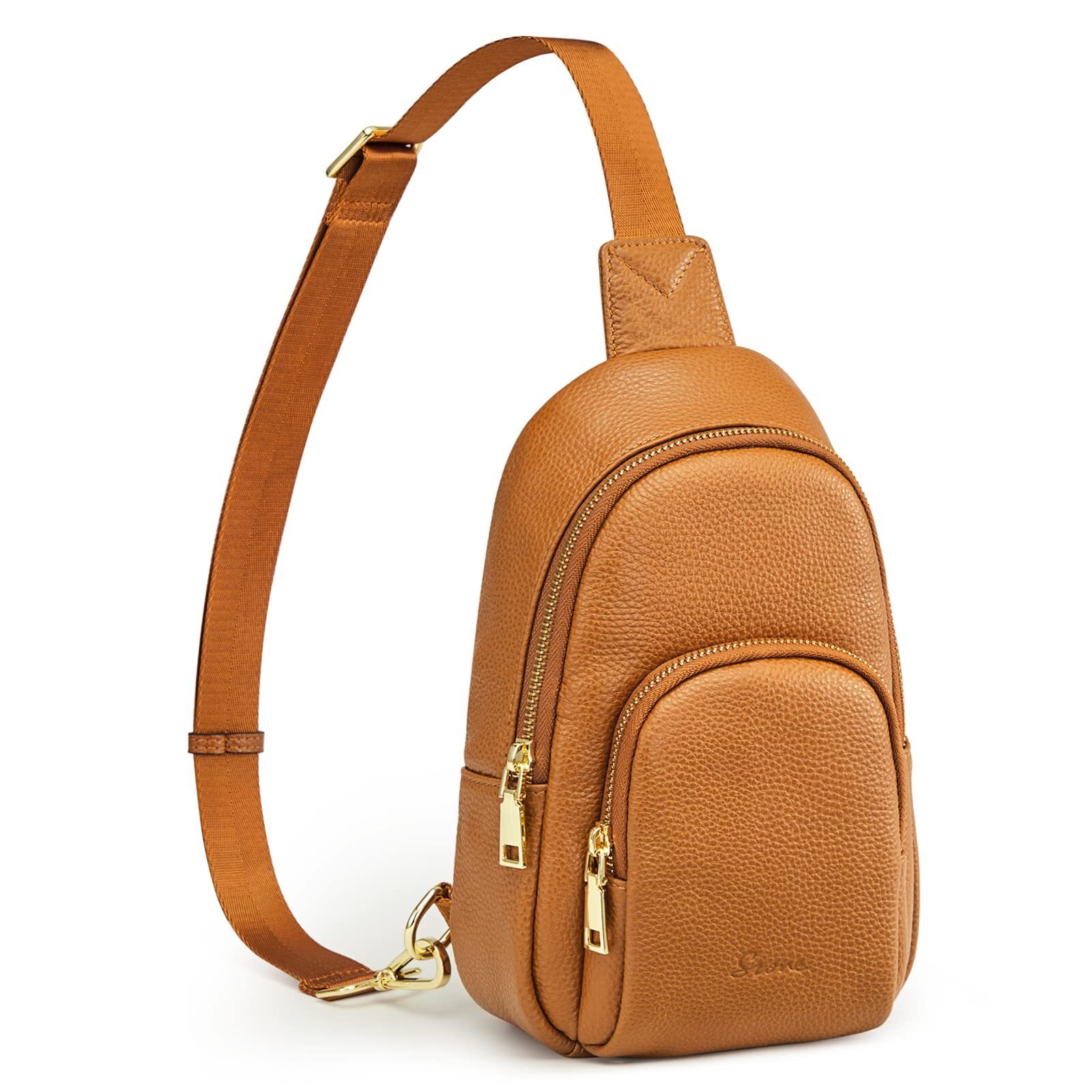5469 Leather Sling Bag Rfid Blocking Small Crossbody Sling Backpack Purses